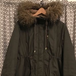 Maternity padded parka